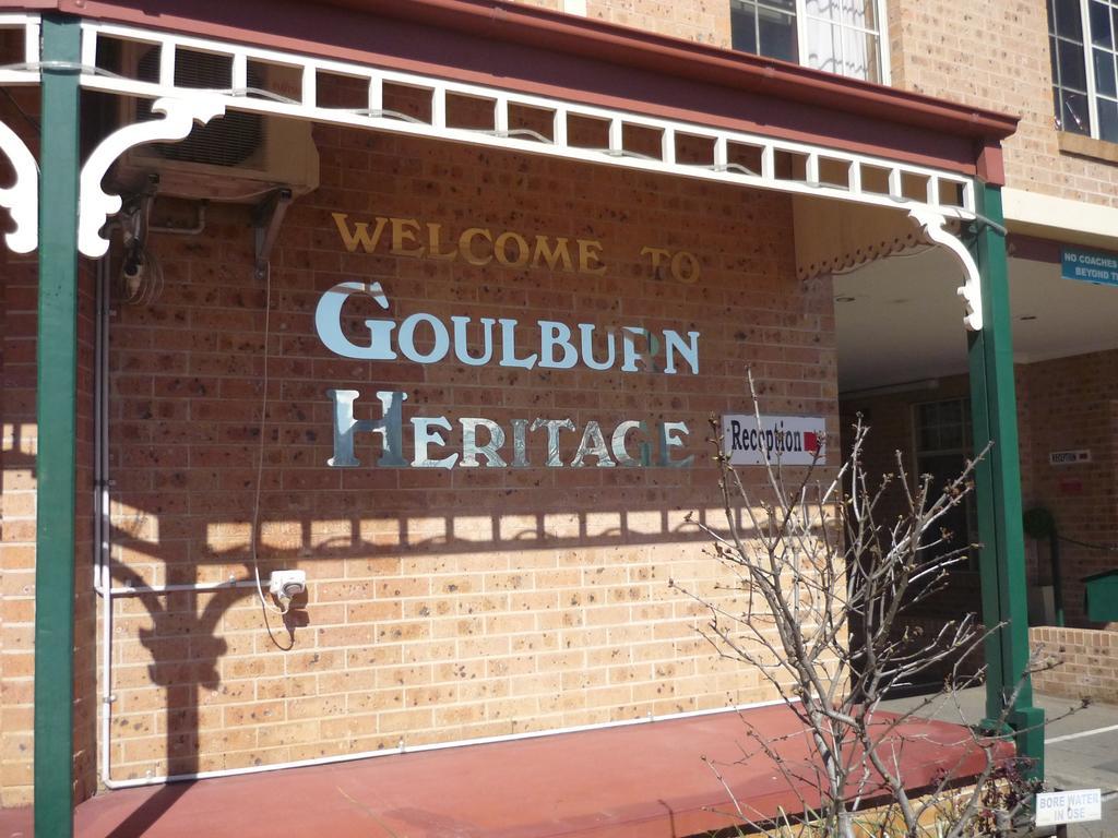 Heritage Motor Inn Goulburn Ngoại thất bức ảnh