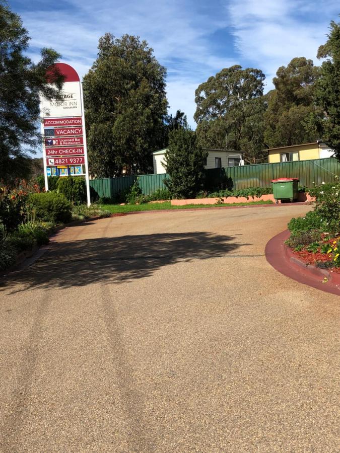 Heritage Motor Inn Goulburn Ngoại thất bức ảnh